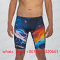 Zootekoi Mens Swimming Trunks Beach Surf Tights Shorts Endurance Athletic Training Quick Dry Jammer Diving Surfing Swimwear 2023