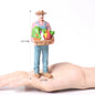 Realistic Professionals Pretend Career People Figures,Representing a Variety Of Occupations From Fire Fighter to Nurse Figurines