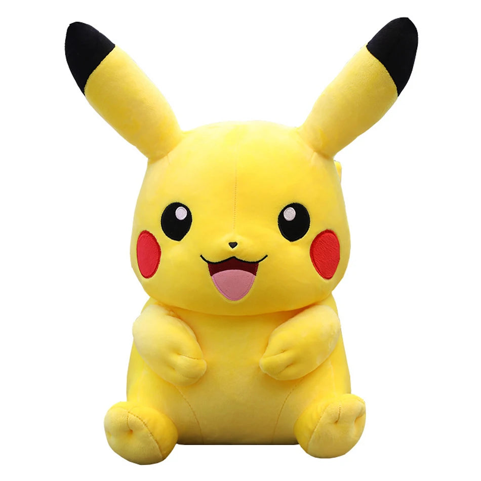 HOT 16cm-20cm Pokemon Stuffed Plush Toys Kawaii Charmander Pikachu Raichu Jenny Turtle Anime Doll Kids Birthday Christmas Gift==