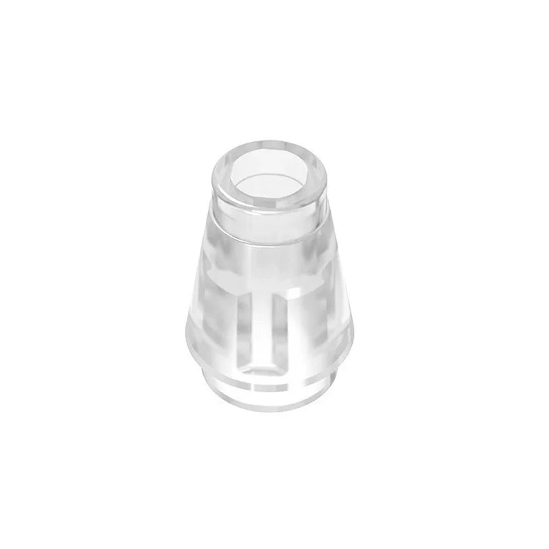10PCS 59900 4589 1x1 Cone Block Moc Building Loose Parts Compatible with Brick DIY Children's Toy Assembly Gift