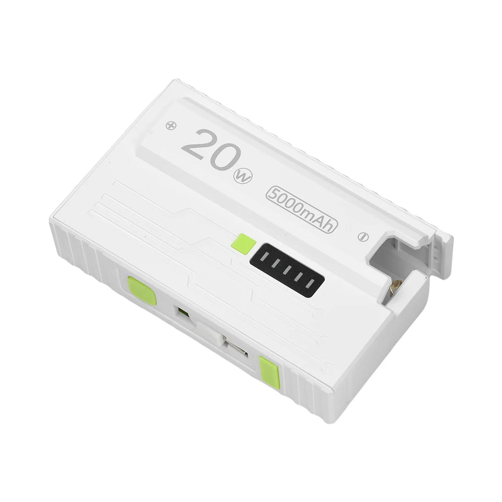 Power Bank Case 1 *21700 Battery Box DIY Kit USB Type-C 20W Fast Charging Power Bank Box Dual Mode Suppors Small Current