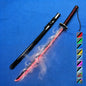 40inch Kurosaki Ichigo Katana Bleach Real Size LED Mist Katana Smoke Effect Modes Anime Cosplay Prop Knife Unsharp Toy Gift