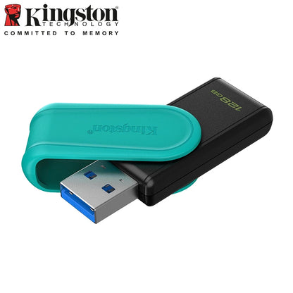 Kingston DataTraveler Exodia S USB Flash Drive 64GB 128GB 256GB 512G USB 3.2 Gen 1 Pen Drive Black DTXS Flash Drive for Computer