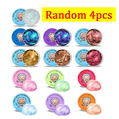 Colorful Non-Newtonian Liquid Decompression Toys Transparent Elastic Modeling Compound Non-Toxic Creative Crafts