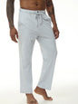 Men's Casual Linen Cotton Yoga Pants Breathable Loose Sweatpants Beach Trousers Lounge Pants Elastic Waist Fitness Pants
