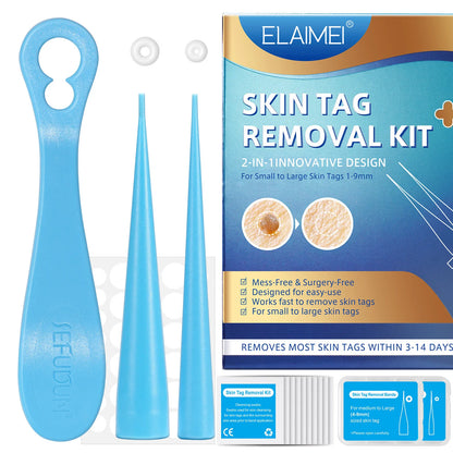 2-IN-1 Innovative Skin Tag Remover Kit Micro Skin Tag Removal Device Adult Mole Stain Wart Remover Face Care Beauty Tools
