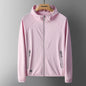 UPF50+ Summer UV Protection Hoodie Unisex Skin Coat Breathable Ice Silk Outdoor Sports Couple's Beach Street Lightweight Jacket