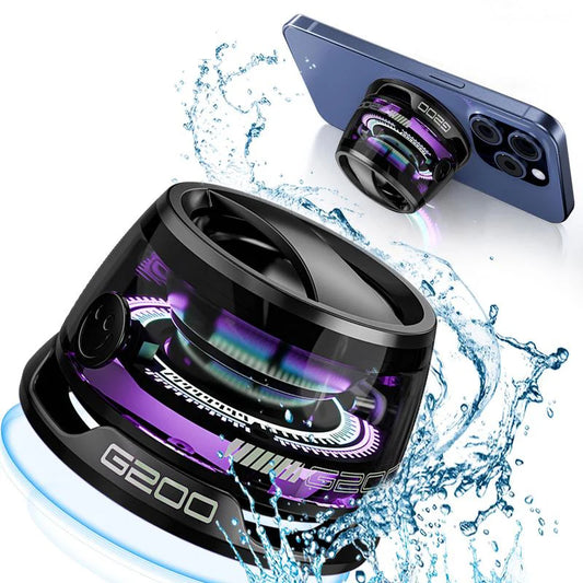 Magnetic Mini Smart light Audio Bluetooth Speaker, G200 5W  Speakers Wireless with Bluetooth 5.3, RGB Light, Game Mode, 7H Playt