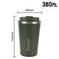 Thermo Cafe Double Stainless Steel Coffee Mug for Tea Water Coffee 380/510ML Leak_Proof Travel Thermo Cup Car Thermos Mug