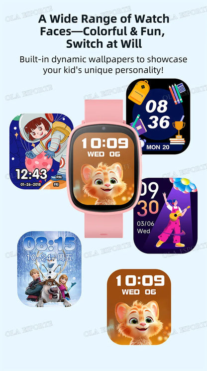 2026 Kids Games Smartwatch 1.83''HD Screen Camera 22 Interesting Games Sleep Monitor Alarm Clock Calculator Children Watch MA27