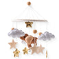 Baby Mobile Crib Bed Bell Musical Rattles Toys Soft Felt Cartoon Animal for Infants Nursery Mobiles Forest Animals Crib Toys