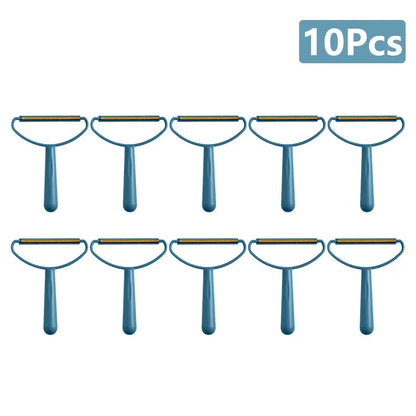 1-50Pcs Clothes Hair Scraper Pet Manual Lint Removal Coat Clothes Double Sided Hair Removal Shaver Brush Tool for Carpet Wool