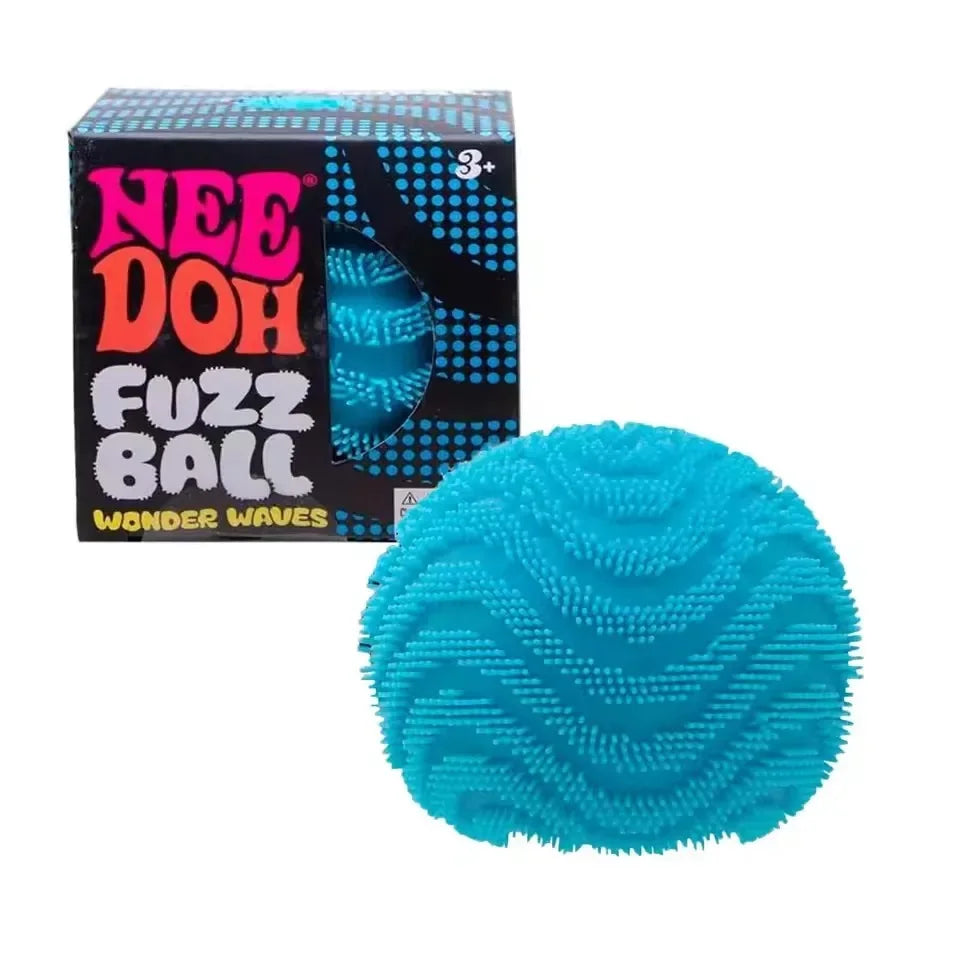 Nee Doh Fuzz Ball Series Desktop Decompress Ornament Stress Relief Toys Suitable for Under Pressure Fun Soft Stress Ball Gifts
