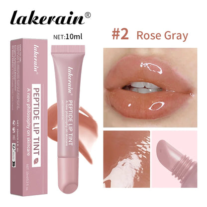 10ml Błyszczyk Nawilżający Galaretka Olejek do Ust Trwale Nawilżający, Wodny, Błyszczący Szklany Olejek Powiększający Usta, Wygładzający Zmarszczki, Serum Ochronne do Ust
