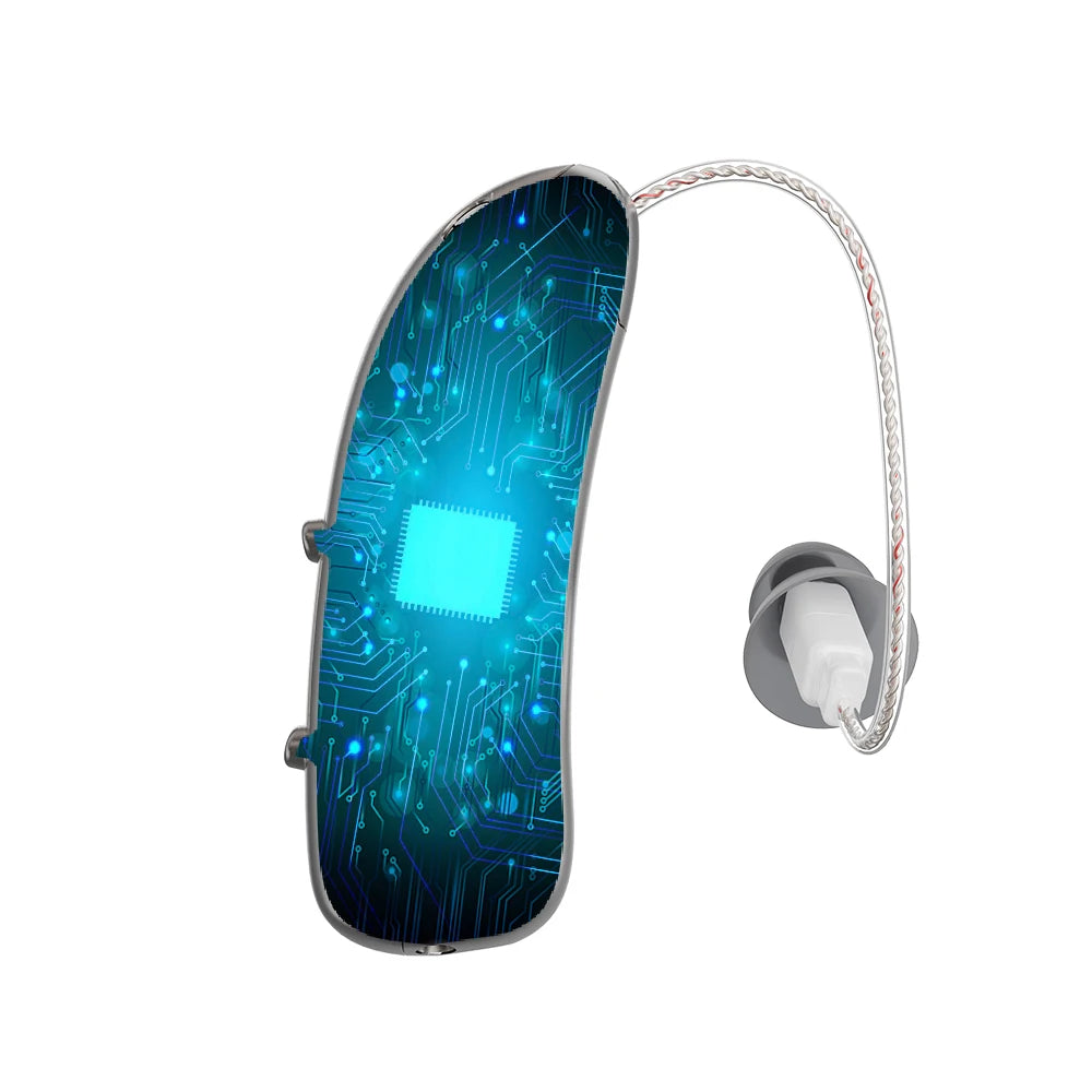 Self-Fitting OTC Hearing Aids, Mild to Moderate Hearing Loss,Bluetooth Hearing Aid with Invisible Fit Noise Support audifonos