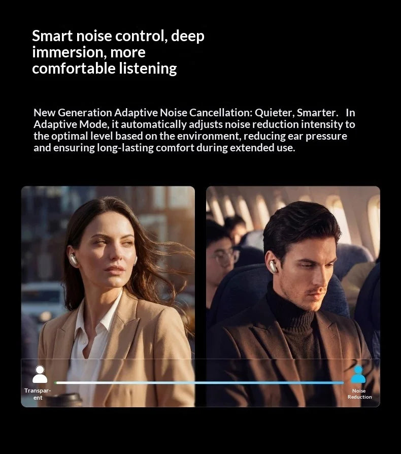 New Anker Liberty 5 Pro Max Noise-Canceling Earphones ANC Active Noise AI Personal Assistant Bluetooth Earphones Gifts