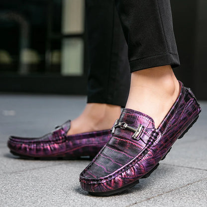 Mens Casual Shoes Leisure Walk Male Driving Loafers Shoes Moccasins Soft Comfortable Slip Loafers for Men