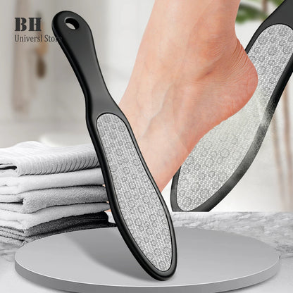 1Pcs Double Sided Pedicure Tool Professional Foot File Callus Remover Rasp Scrubber For Dead Skin Heel Used on Wet and Dry Feet