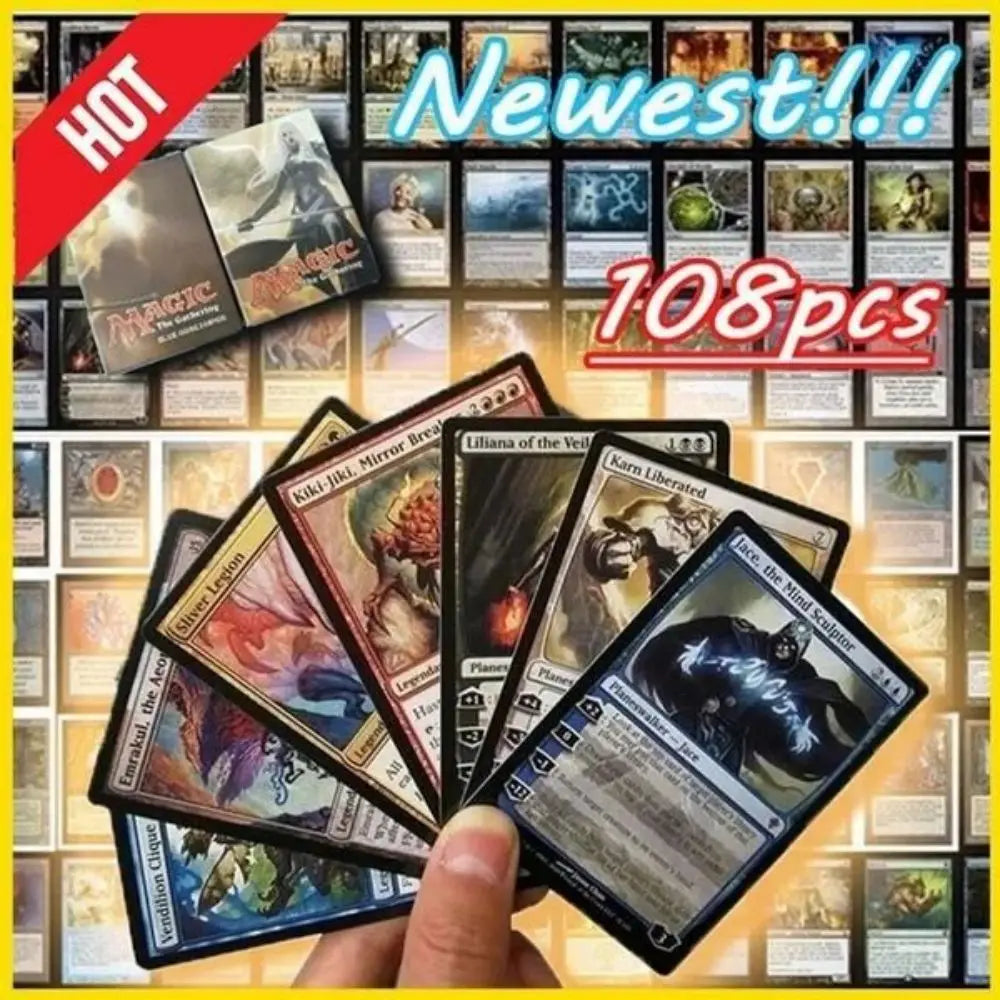 108 Pcs Black Core Cards P9 Dual Land Fetch Land Shock Lands  Proxy Cards