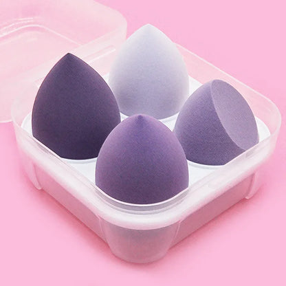 4/8/12pcs Makeup Sponge Blender Beauty Egg Cosmetic Puff Foundation Sponges Powder Puffs Women Make Up Accessories Beauty Tools