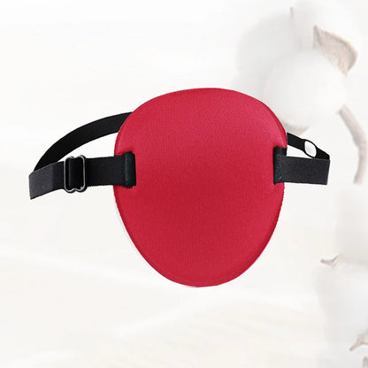Single Eye Patch Adjustable 3D Foam Groove Breathable Eyeshade Eyes Medical Use Concave Strabismus Amblyopia Training Eye Mask