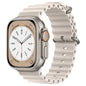 Ocean Strap for apple watch Band 44mm 40mm 45mm 41mm 49mm 46mm silicone correas bracelet iWatch series 7 5 6 3 se 8 Ultra 2 9 10