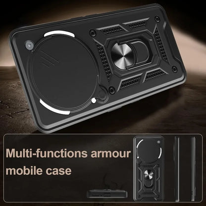Case For Nothing Phone 3 3a Pro 2a Cover Lens Protection With Ring Magnetic Holder Coque Fundas