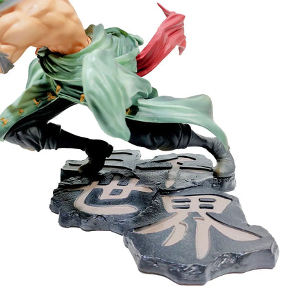Anime Figure One Piece Luffy Roronoa Zoro Three-Blade Sa-Maximum Manga Statue PVC Action Collection Model Toys