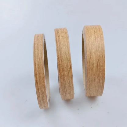 1pc 10mX1/1.5/2cm Wood Grain PVC Edge Banding Tape, Self-Adhesive Peel and Stick Furniture Edge Trim for Cabinets, Tables