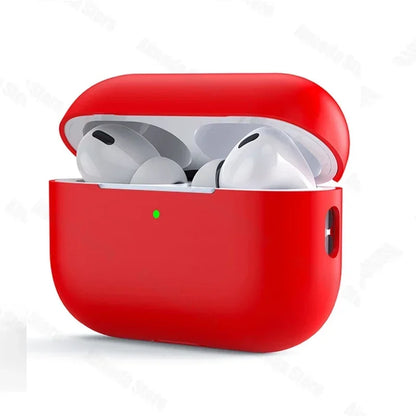 Dla AirPods Pro 2 Etui Płynny Silikon Pokrowiec Na AirPods 3 Pro 2 Etui Miękkie Słuchawki Ochronne Funda dla AirPod Pro 2 Pro2 Pokrowiec
