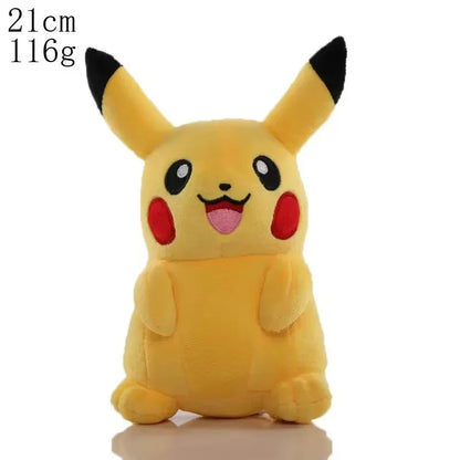 20CM Pikachu Plush Doll Pokemon Plush Toy Cute Cartoon Animal Peluche Gift for Kids