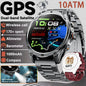 2026 New Military grade GPS Smart Watch Built-in Dual-band AGPS path 10ATM Waterproof Compass 1000mAh 170+Sports Smart Watch men