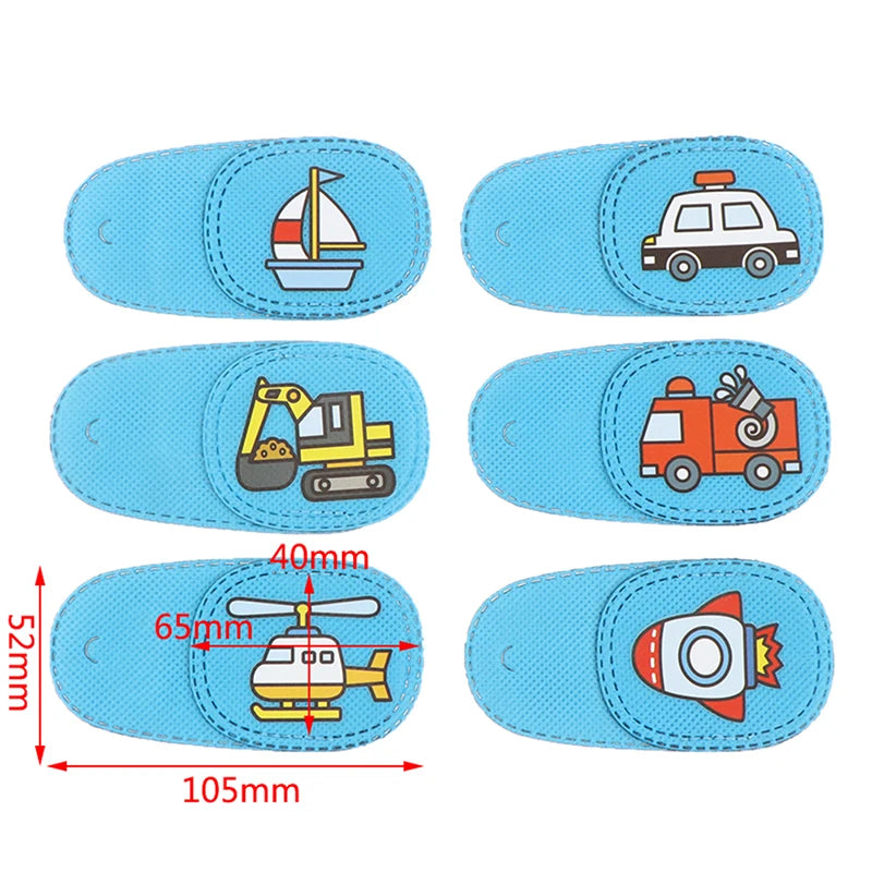 【6Pcs/set Children Health Care Kids Occlusion Medical Lazy Eye Patch Eyeshade For Kids Strabismus Vision Care Kit】