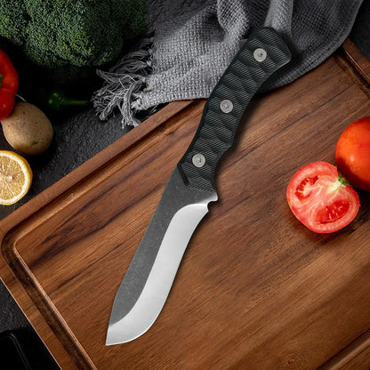 Forged Blade Butcher Knife Cleaver Boning Knife Multi-purpose Meat Chop Vegetable Fruit Fish Slicing Chef Kitchen Cutting Tools