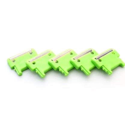 5Pcs Hand-operated Fruit  peeler Blades Replace Kit Cutter Slicer Fruit Potato