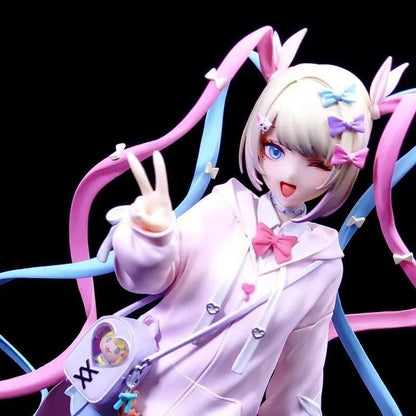 Anime Figure Needy Streamer Overload Kangel Pvc Collectible Model Desktop Decoration For Anime Fans Home Display Collection