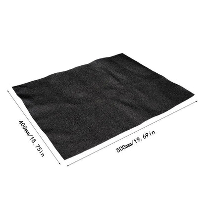 DIY Computer Dust Filter Mesh 500*400*3mm/5mm PC Case Fan Cooler Dustproof Cover Sponge Black Dust Filter Case Dustproof Cover