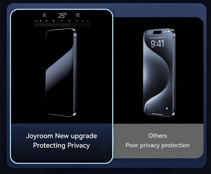 Joyroom 1/2 sztuki Do iPhone'a 17 Pro Max Szkło Antyszpiegowskie Ochronne Szkło Prywatyzujące Do iPhone'a 17 Pro 17 Air Szkło Hartowane