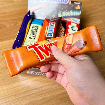 1PCS Simulation Chocolate Butter Sticks Squishy Toys Slow Rebound Squeeze Toys Stress Relief Sensory Toys Party Favors No Box