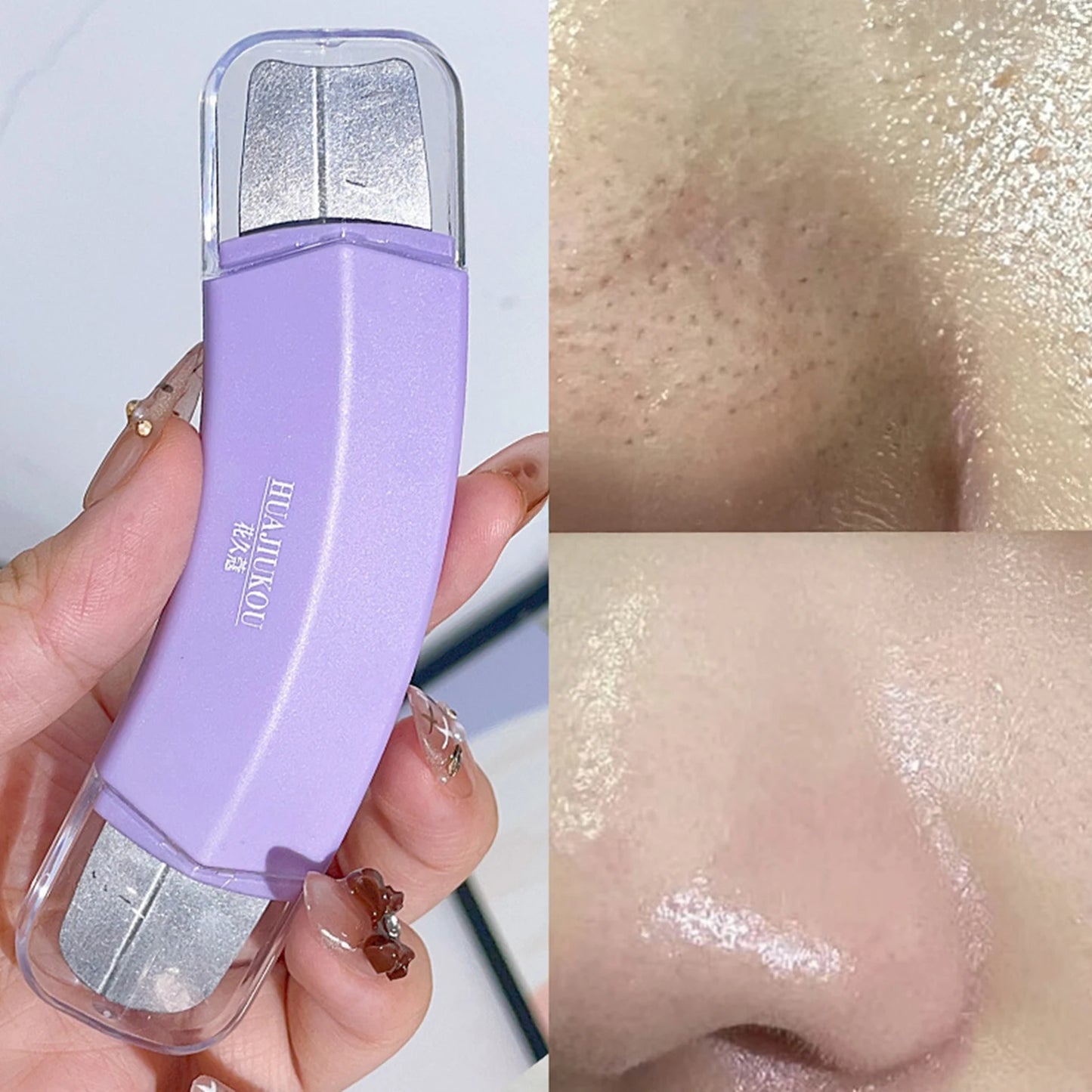 Double Headed Deep Cleansing Blackhead And Whitehead Removal Tool For Nose And Face - Skin Pore Cleaner Skin Care Beauty Tools