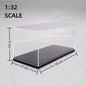 Scale 1/64 1/43 1/32 1/24 1/18 Clear Acrylic Display Box Case for Car Model Dust Cover Pre Made Box Diecast Professional Storage