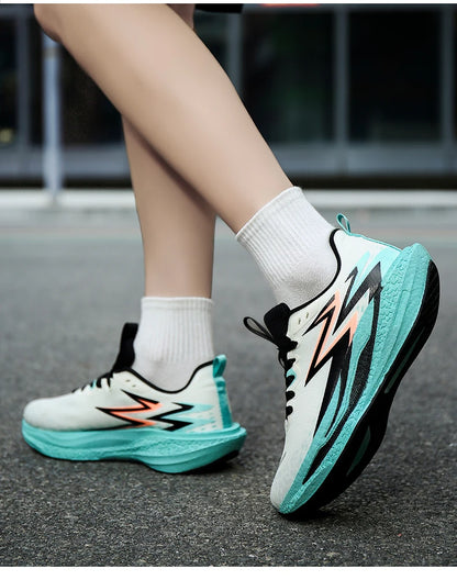 Professional Shock Absorb Sport Running Shoes Ultralight Anti Slip Sneakers For Men Women Workout Marathon Training Footwear
