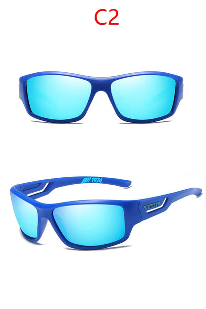 VIAHDA New Polarized Sunglasses Men Driving Sport Designer Sun Glasses Women Eyewear UV400 Without Box Fishing Hiking