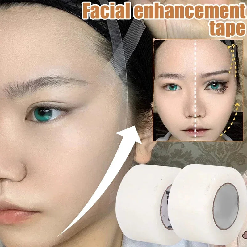 8M/Roll PE Facial Tape Breathable Lift Wrinkles Cosplay Makeup Tape Beauty Makeup Tool Transparent Makeup Tool