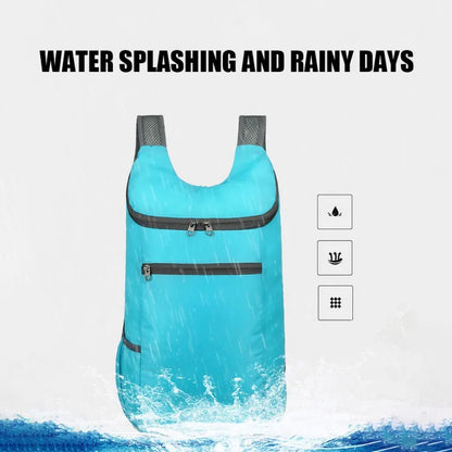 20L Lightweight Waterproof Backpack Portable Folding Backpack Outdoor Bag Ladies Men Travel Hiking Backpack