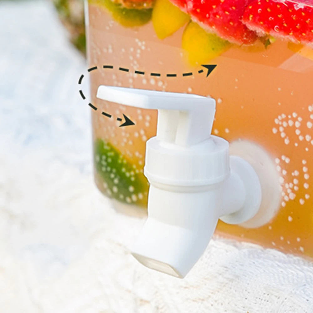 3.5-10L Cold Water Kettle with Faucet Refrigerator Cool Water Bucket Lemonade Bottle Beverage Water Dispenser Drinkware Outdoor