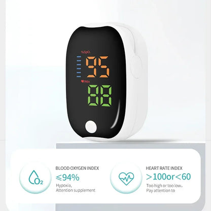 Finger Pulse Oximeter Medical Portable blood oxygen oxymetre Heart Rate Saturation Meter OLED Oximetro de dedo LED Display