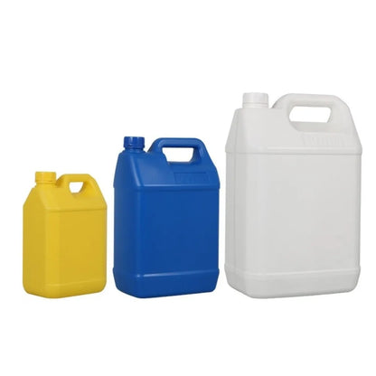1/2/3/4/5/6/10L Plastic Airtight Bottle with Lid Food Grade HDPE Bucket Sealed Large-Capacity Oil Jerrican Gel Shampoo