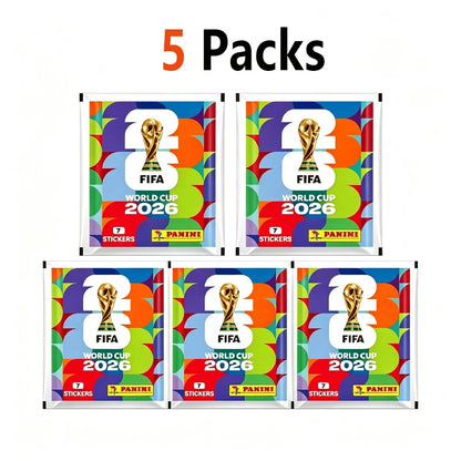 In Stock  2026 Panini FIFA World Cup Sticker Pack Panini Soccer Card Panini Cards Soccer Memorabilia Collection Football Cards