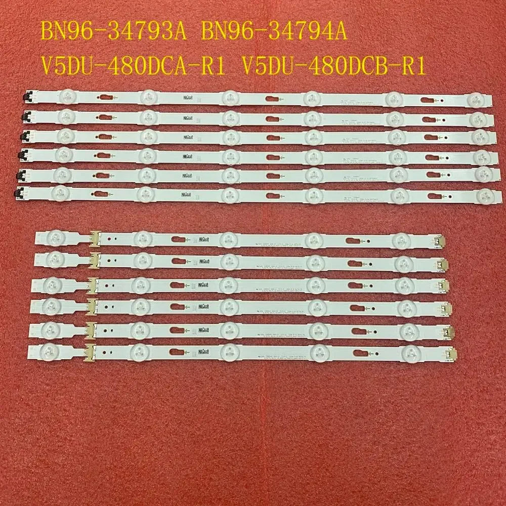 LED Backlight Strip For Samsung UE48JU7500T UE48JU6430U UE48JU6500U UE48KU6400U UE48KU6500 UE48JU6000U UE48JU6410U UE48JU6430U